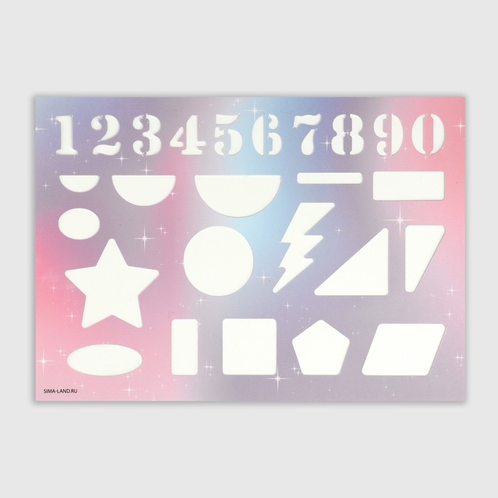 Подарочный набор блокнот-раскраска, трафарет, наклейки и восковые мелки Подарочный набор блокнот-раскраска, трафарет, наклейки и восковые мелки "С 8 марта"