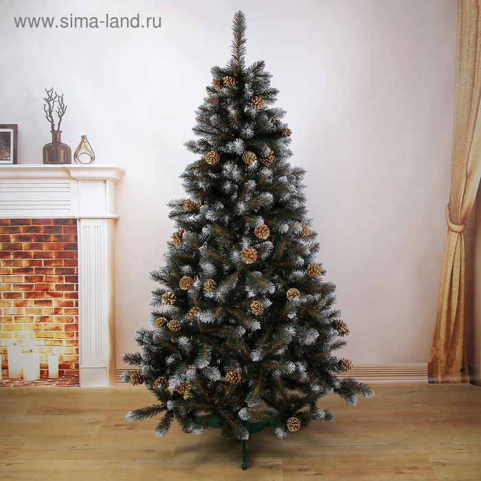 Ёлка искусственная Ёлка искусственная "Элитная Золото" 180 см, d нижнего яруса 100 см, 490 веток