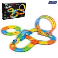 Автотрек Flash Track, гибкий, светится в темноте, 383 см, 194 детали Автотрек Flash Track, гибкий, светится в темноте, 383 см, 194 детали