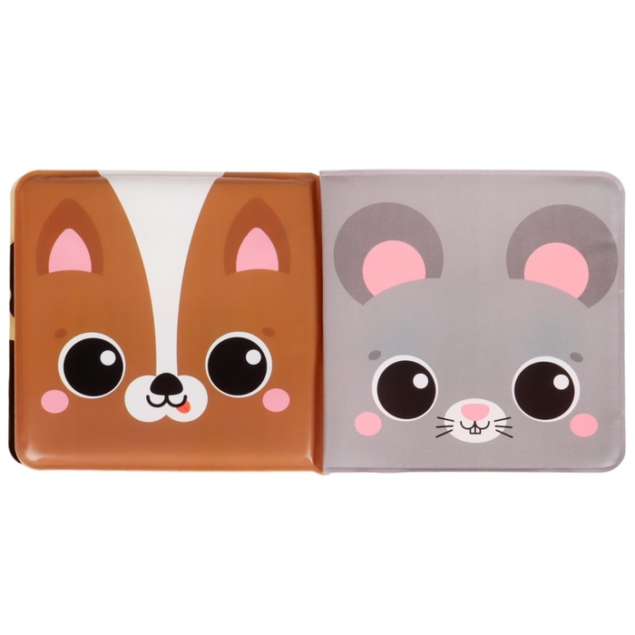 Набор книжек - игрушек для ванны «В зоопарке», водная раскраска, 3 шт., Крошка Я Набор книжек - игрушек для ванны «В зоопарке», водная раскраска, 3 шт., Крошка Я