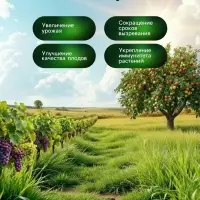 Органическое удобрение для плодово-ягодных культур Greenlife, гранулированное, 800 г