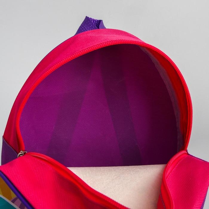 Рюкзак детский для девочки, 23х21х10 см, Холодное сердце