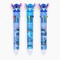 Ручка многоцветная 10 цветов Стич