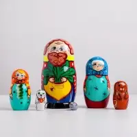 Матрёшка &laquo;Репка&raquo; 6 в 1, МИКС