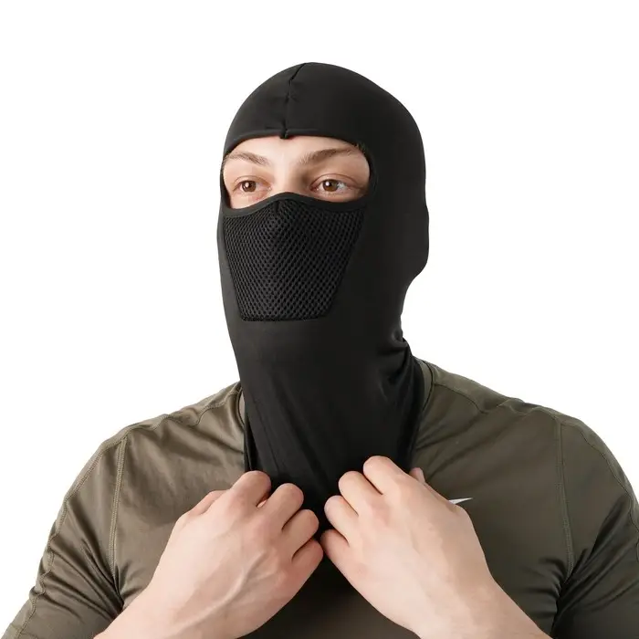 Балаклава-подшлемник, цвет чёрный Балаклава-подшлемник, цвет чёрный