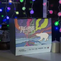 Гирлянда &laquo;Занавес&raquo; 2&times;1.5 м с насадками &laquo;Ёжики&raquo;, IP20, прозрачная нить, 360 LED, свечение мульти (RG/RB), мигание, 220 В