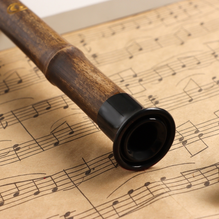 Флейта Music Life 52 см, с узорами, тональность G, бамбук, разборная Флейта Music Life 52 см, с узорами, тональность G, бамбук, разборная