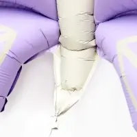 Воздушный шар фольгированный 37 "Нежная бабочка" сиреневый сатин