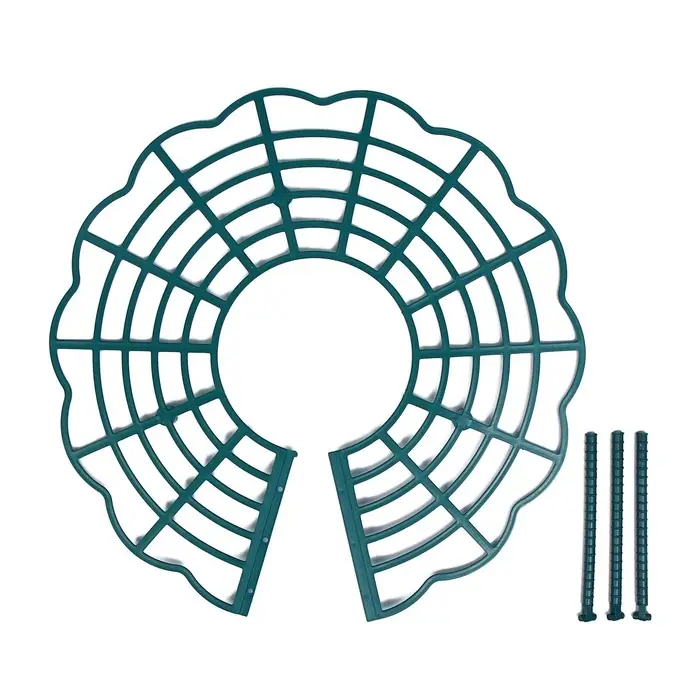 Кустодержатель для клубники, d=30.5 см, пластик, зелёный Кустодержатель для клубники, d=30.5 см, пластик, зелёный