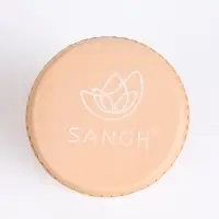 Ролик массажный Sangh, 30&times;9 см, персиковый