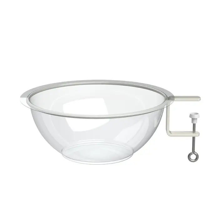Дисплей полукруглый для мелкого товара BOWL- нижняя секция, 27&times;27&times;10.5 см