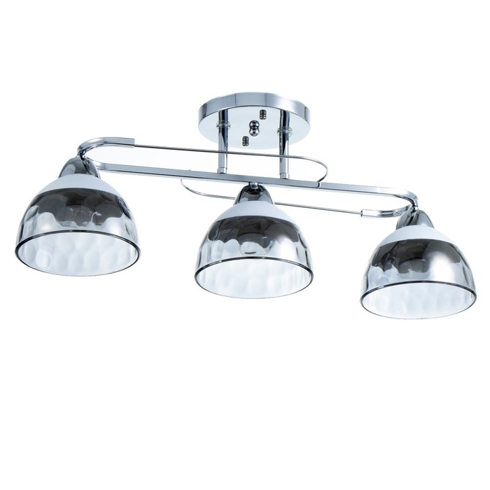Люстра Люстра "Аквила" 3хЕ27 40Вт хром 45х15х22 см BayerLux