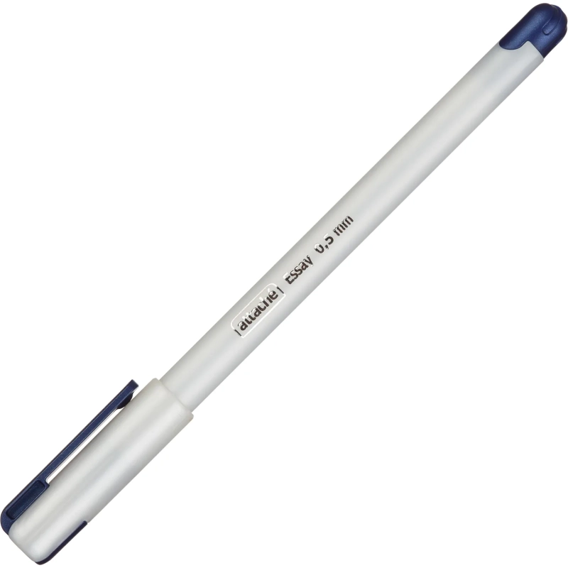Ручка шариковая неавтомат. Attache Essay 0,5мм масл,син, белый корп