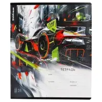Тетрадь 24 листа в клетку ErichKrause Adrenaline Speed, МИКС