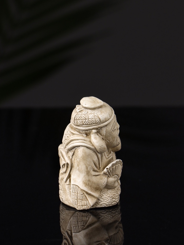 Набор фигур "Нэцкэ" 20х10х7 см, бежевый