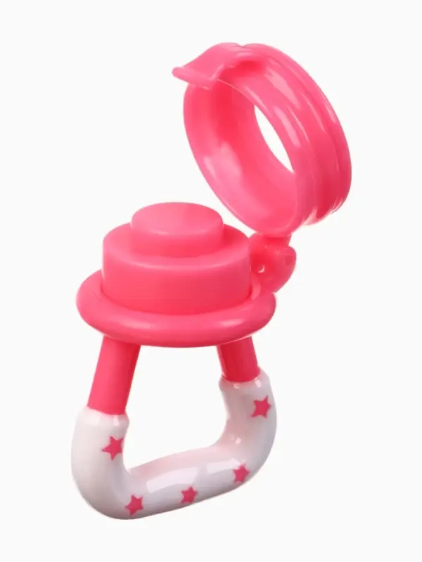 Ниблер (соска для прикорма), с силиконовой сеточкой  Ниблер (соска для прикорма), с силиконовой сеточкой "Оленята"