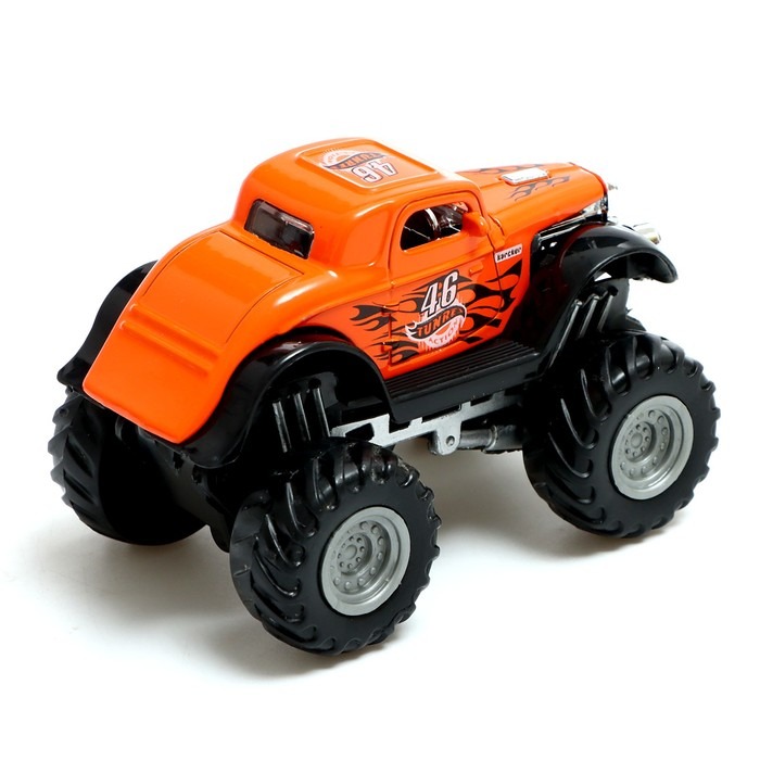 Машина металлическая «Биг-фут», инерционная, МИКС Машина металлическая «Биг-фут», инерционная, МИКС