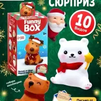 Игрушка Funny Box &laquo;Новогодний сюрприз&raquo;: письмо, инструкция, МИКС