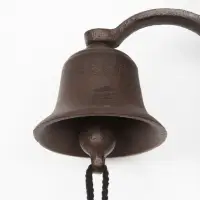 Колокол настенный чугун &laquo;Собака&raquo;, декор, 24&times;10&times;13.5 см