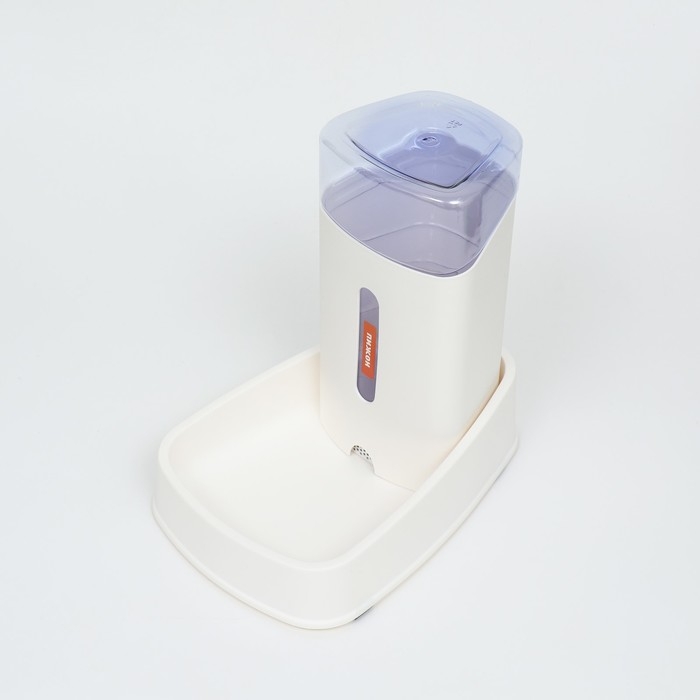 Автопоилка с угольным фильтром, нескользящие ножки 3,8 л, белая Автопоилка с угольным фильтром, нескользящие ножки 3,8 л, белая