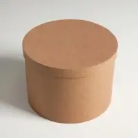 Набор коробок для цветов 3 в 1, упаковка подарочная, &laquo;Крафт&raquo;, 18&times;18&times;13 см - 25&times;25&times;15 см