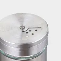 Набор для специй "Стиль" 2 шт, на подставке, 130 мл Набор для специй "Стиль" 2 шт, на подставке, 130 мл