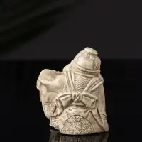 Набор фигурок &laquo;Нэцкэ&raquo;, 5 шт., 20&times;10&times;7 см, бежевый