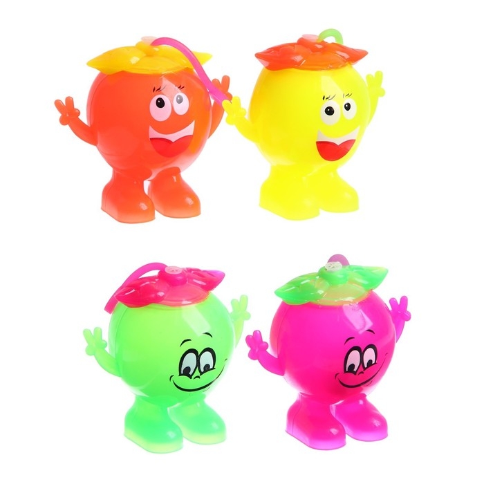 Мяч детский резиновый световой Fresh, цвета МИКС, в шоубоксе Мяч детский резиновый световой Fresh, цвета МИКС, в шоубоксе