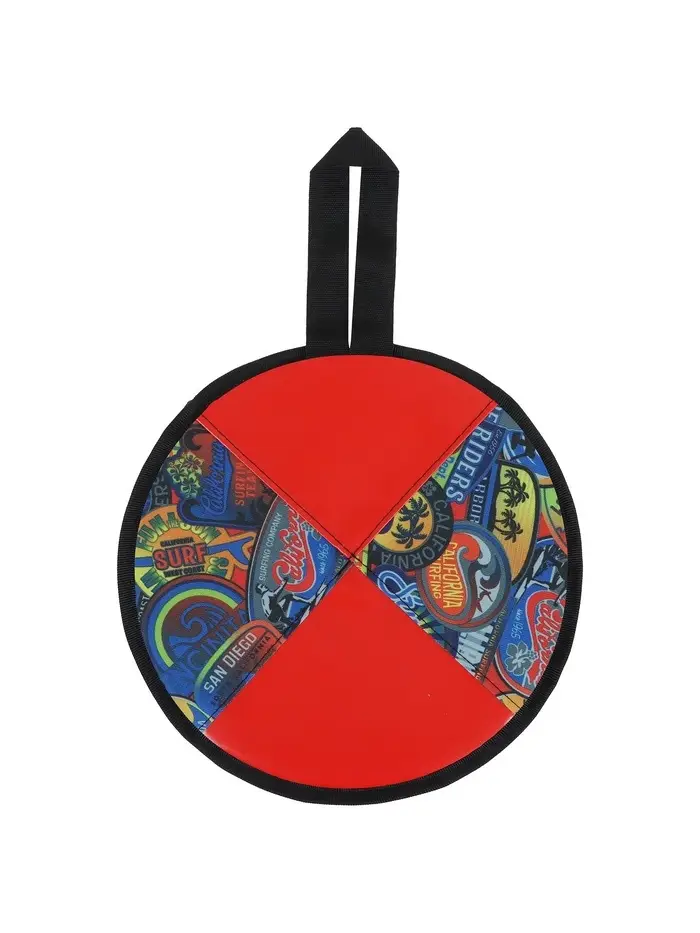 Ледянка мягкая Snow Cat, d=33 см, толщина 2 см, с ручкой, МИКС