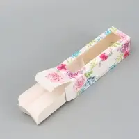 Коробка для макарун, кондитерская упаковка &laquo;Счастье в тебе&raquo;, 18&times;5.5&times;5.5 см