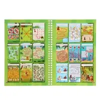 Активити: Бродилки, лабиринты, головоломки на пружине: "Животные" 30 стр.