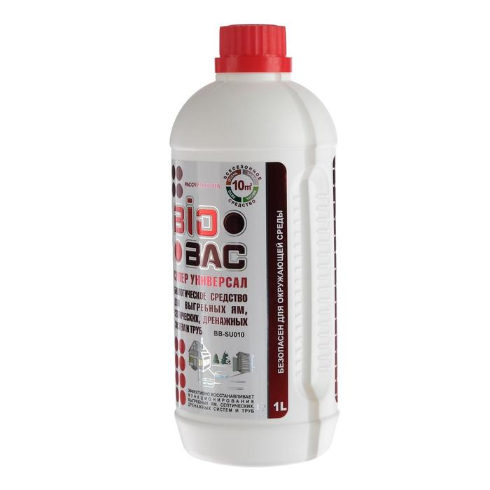 Средство для выгребных ям, септиков и труб BB-U 365 Супер Универсал 1 л Средство для выгребных ям, септиков и труб BB-U 365 Супер Универсал 1 л