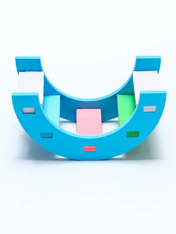 Лесенка для грызунов с цветными ступеньками, синий Лесенка для грызунов с цветными ступеньками, синий