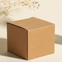 Свеча в подсвечнике, 9.3&times;9.3&times;5.5 см, розовая