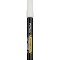 Маркер -краска MunHwa Professional Paint Marker белая, 4мм, нитро-основа