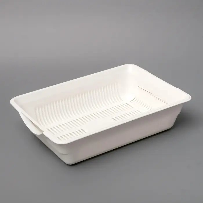 Туалет глубокий с сеткой 36&times;25&times;9 см, белый