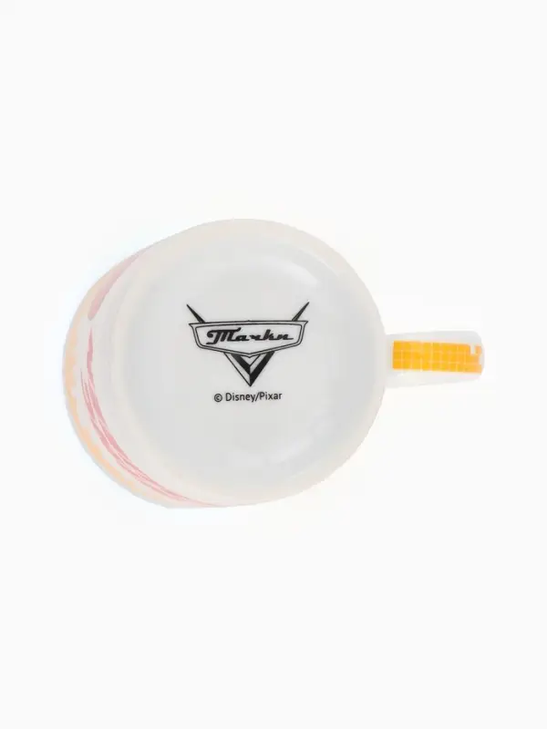 Набор посуды керамической детской, 3 предмета: кружка 200 мл, тарелка 19 см, салатник 250 мл, Тачки