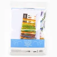 Вышивка крестиком 21х30 см "Полочный беспорядок"