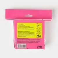 Губки меламиновые для удаления пятен Доляна, 3 шт., 9&times;6&times;3 см