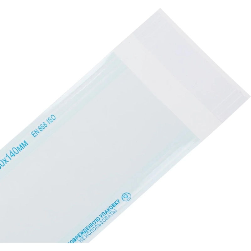 Пакет для стерилизации комбинир. 60 x 140 мм самокл. 100 шт/уп СтериТ