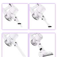 Пылесос вертикальный беспроводной для дома КТ-5117 (2 в 1)