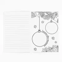 Блокнот детский с раскраской, А5, 8 страниц «Новогодняя почта с Дедом Морозом» Блокнот детский с раскраской, А5, 8 страниц «Новогодняя почта с Дедом Морозом»