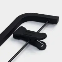 Плечики - вешалки для одежды LaDо́m, Soft-touch, 37.5&times;15.5&times;1.1 см, набор 2 шт., с зажимами