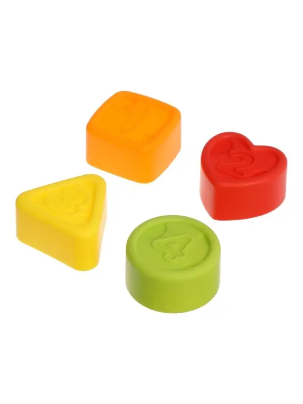 Развивающий сортер "Черепашка" с циферблатом, на колесиках