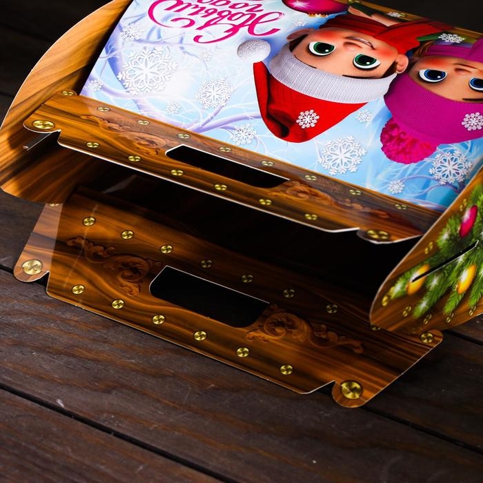 Подарочная коробка Подарочная коробка "Сундучок чудес", 26 х 13 х 24 см