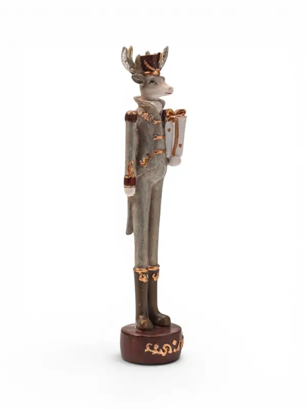 Фигурка &laquo;Олень с подарком&raquo;, 5.5&times;4.2&times;20.5 см