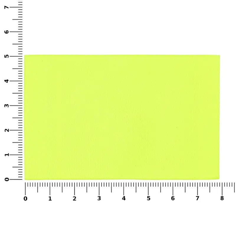 Лейбл тканевый Epsilon, XL, желтый неон