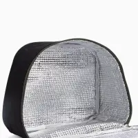 Термосумка на молнии 7 л, чёрная