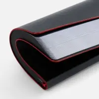 Ежедневник Trait, недатированный, черный с красным