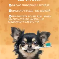 Влажные салфетки для ухода за домашними животными, для зубов, 50 шт.